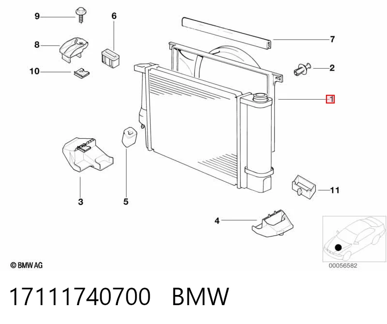 17111740700 BMW