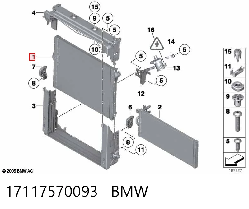 17117570093 BMW