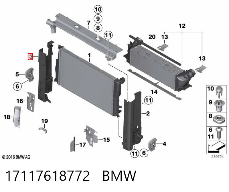 17117618772 BMW