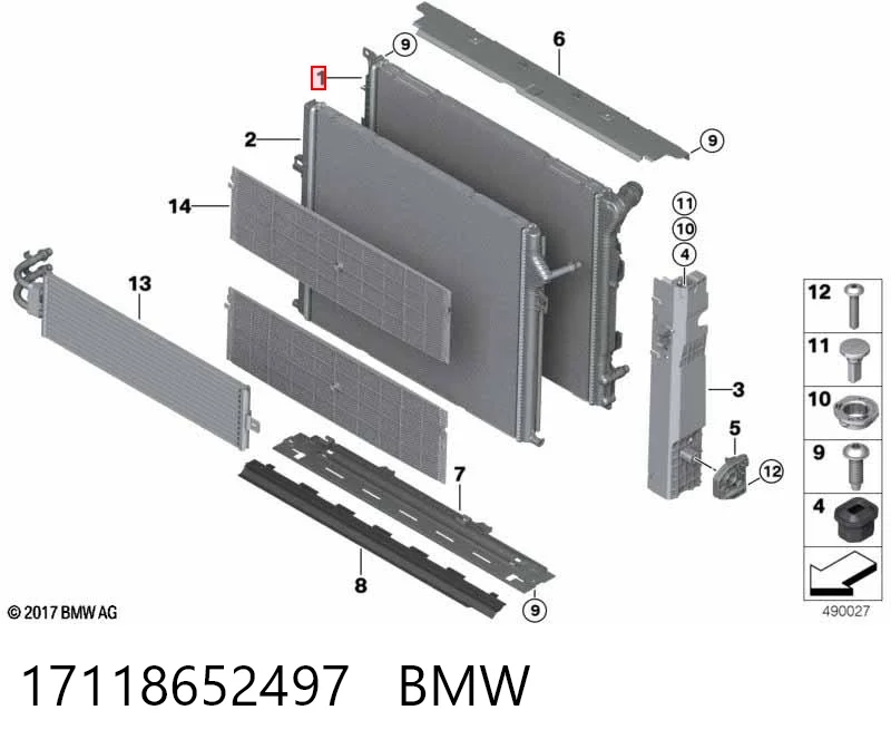 17118652497 BMW