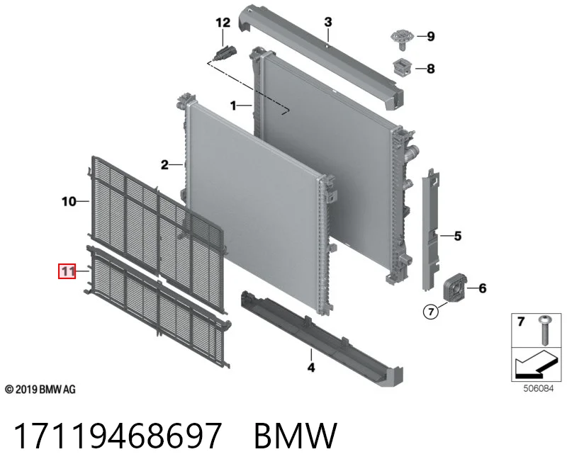 17119468697 BMW