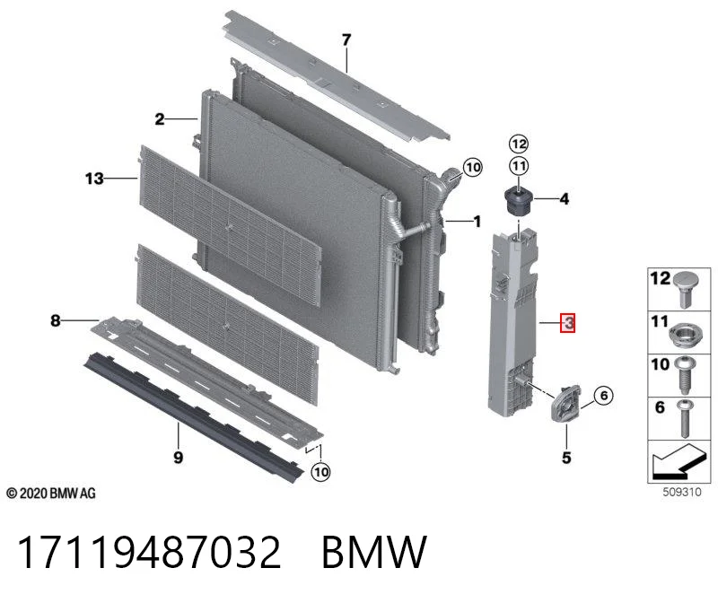 17119487032 BMW
