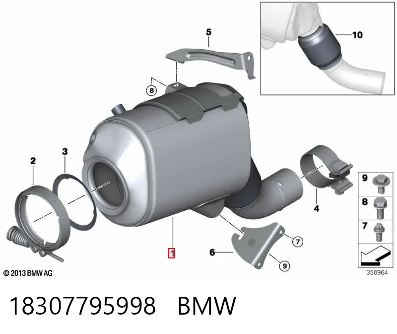 Konwerter-katalizator General Motors 3647052