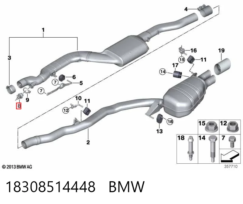 18308514448 BMW Wtryskiwacz AD BLUE