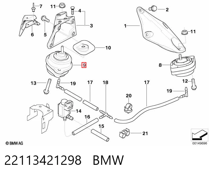 22113421298 BMW
