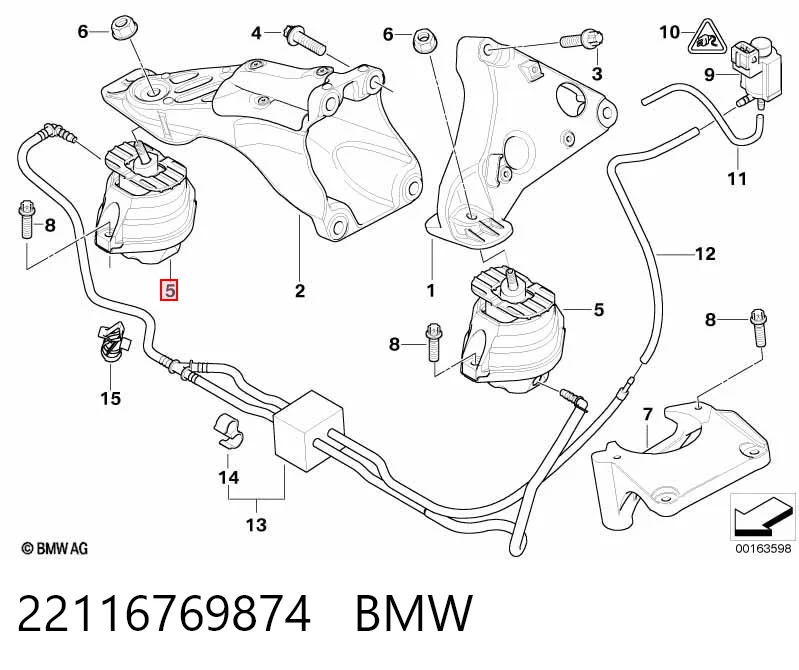 22116769874 BMW