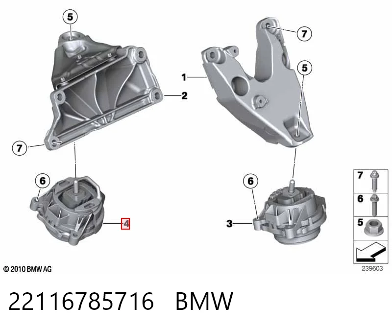 22116785716 BMW