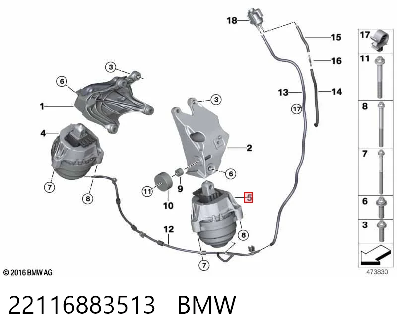 22116883513 BMW