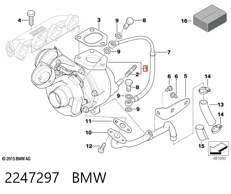 2247297 BMW Turbina