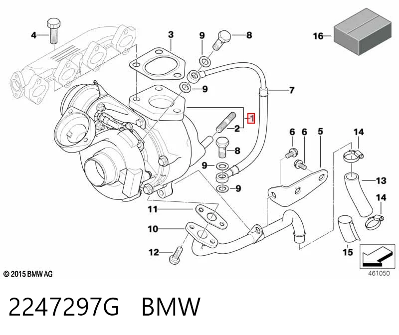 2247297G BMW Turbina