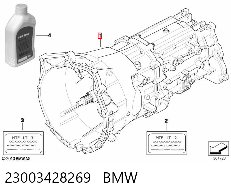 Mechaniczna skrzynia biegów w komplecie do BMW X3  E83