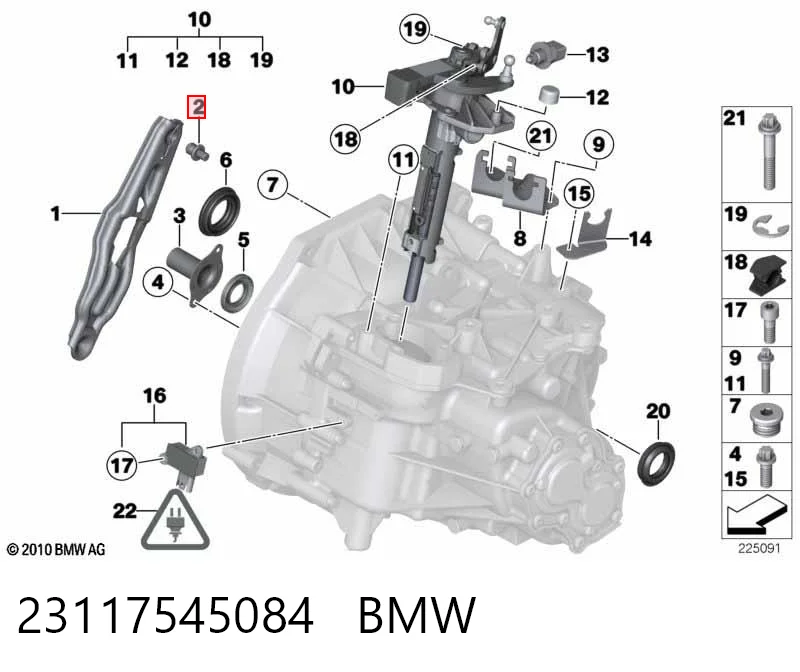 Widełki sprzęgła do Mini Clubman R55