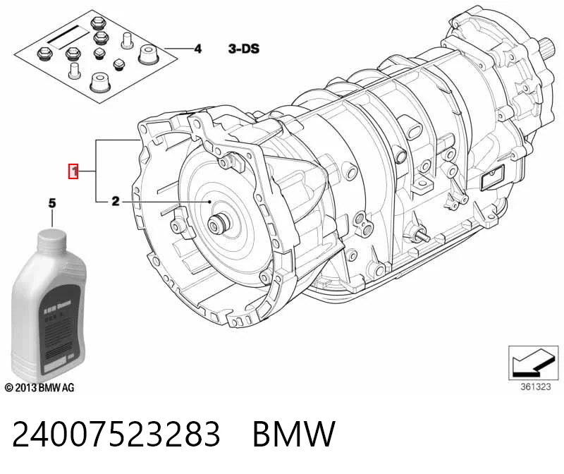 Automatyczna skrzynia biegów, kompletna do BMW X3  E83