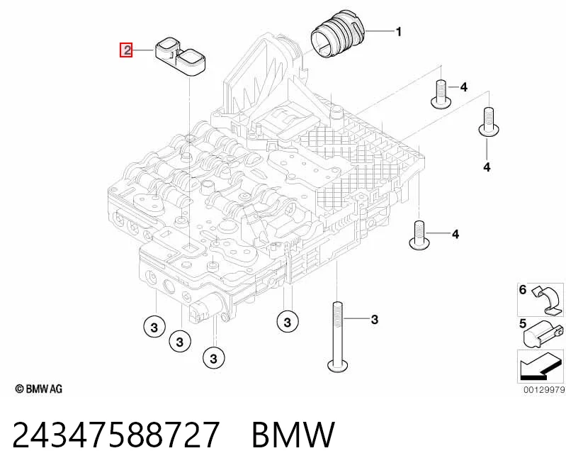 24347588727 BMW Uszczelka miski automatycznej/mechanicznej skrzyni biegów