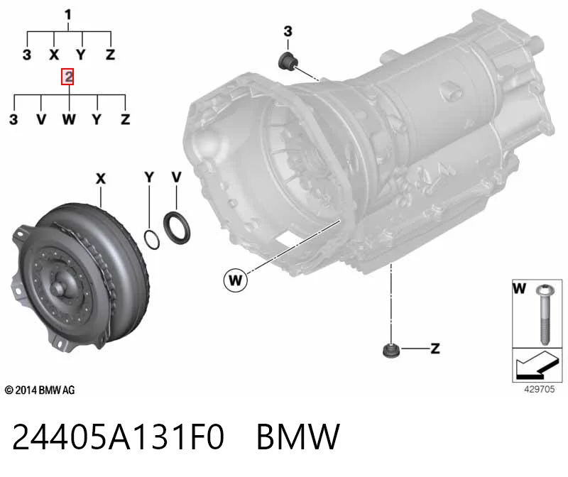 24405A131F0 BMW