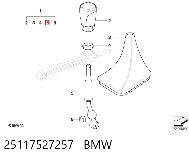 Dźwignia zmiany biegów do BMW 3  E46