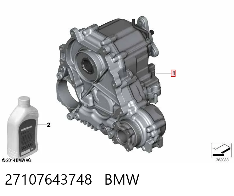 Skrzynia rozdzielcza BMW X1 SUV (E84) (2009 - 2015) cena, od 925,24 USD