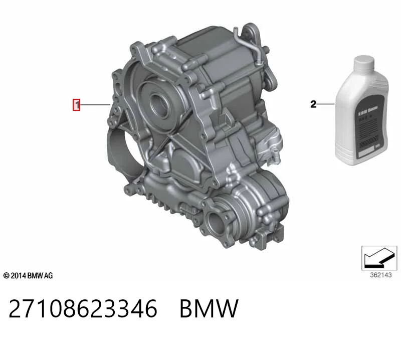 27108623346 BMW Skrzynia rozdzielcza