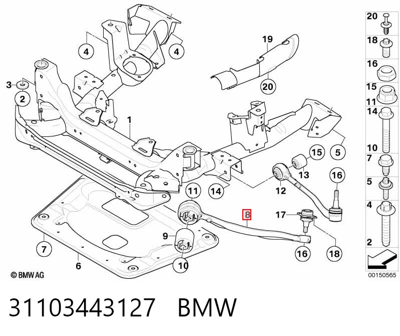 31103443127 BMW