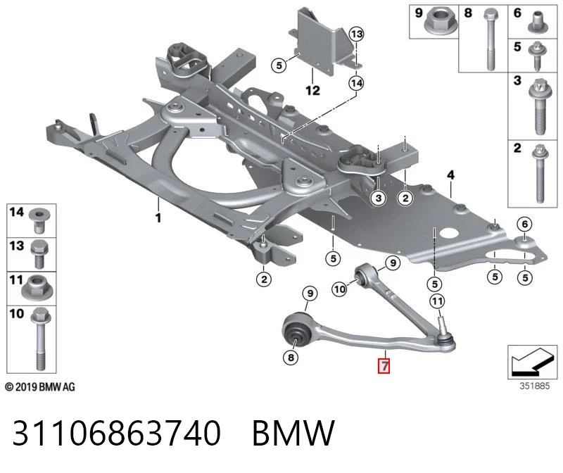 31106863740 BMW