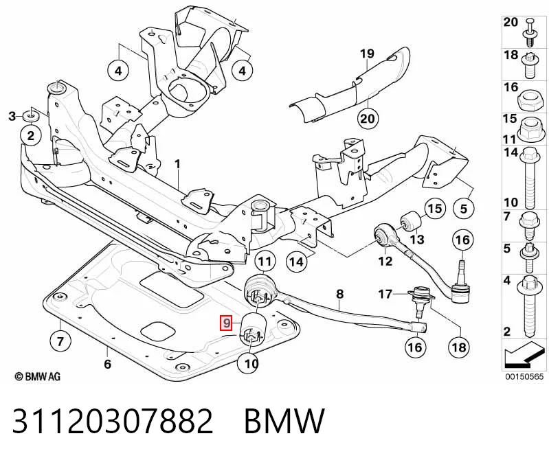 31120307882 BMW