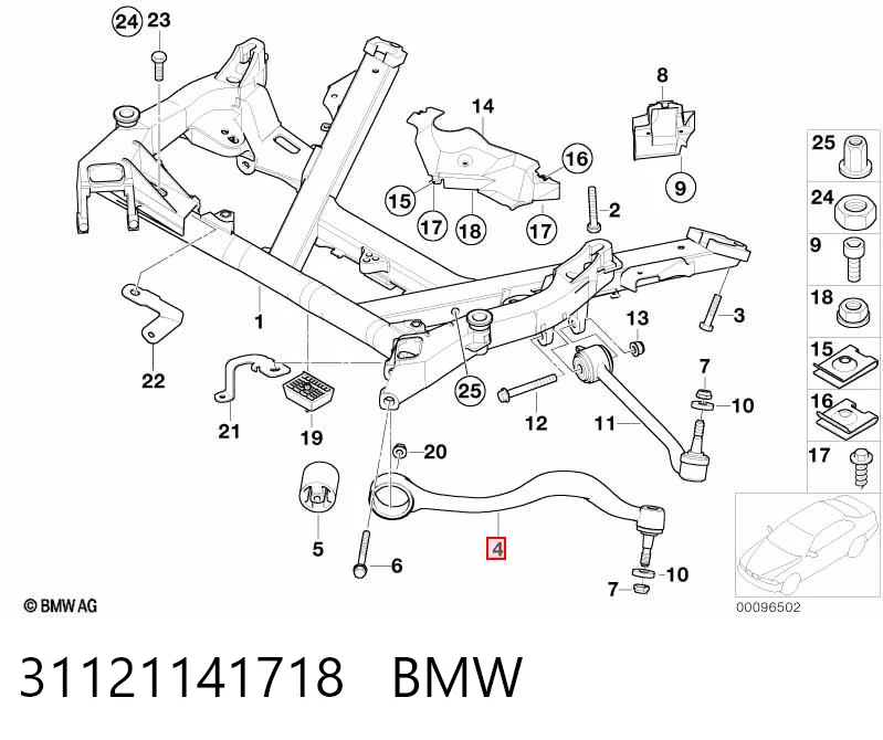 31121141718 BMW