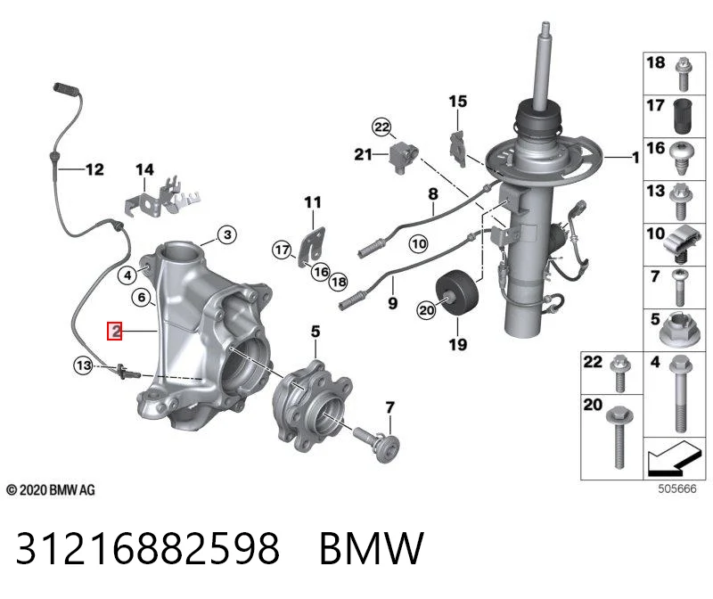 31216882598 BMW