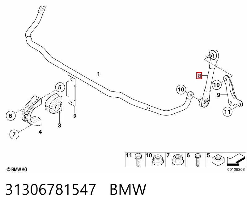31306781547 BMW