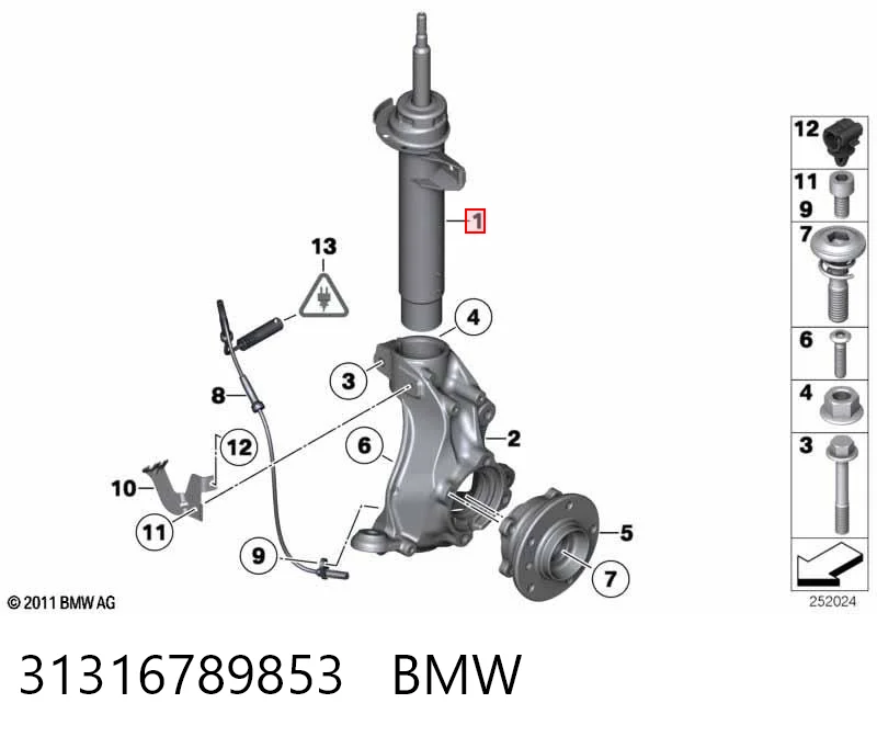 31316789853 BMW