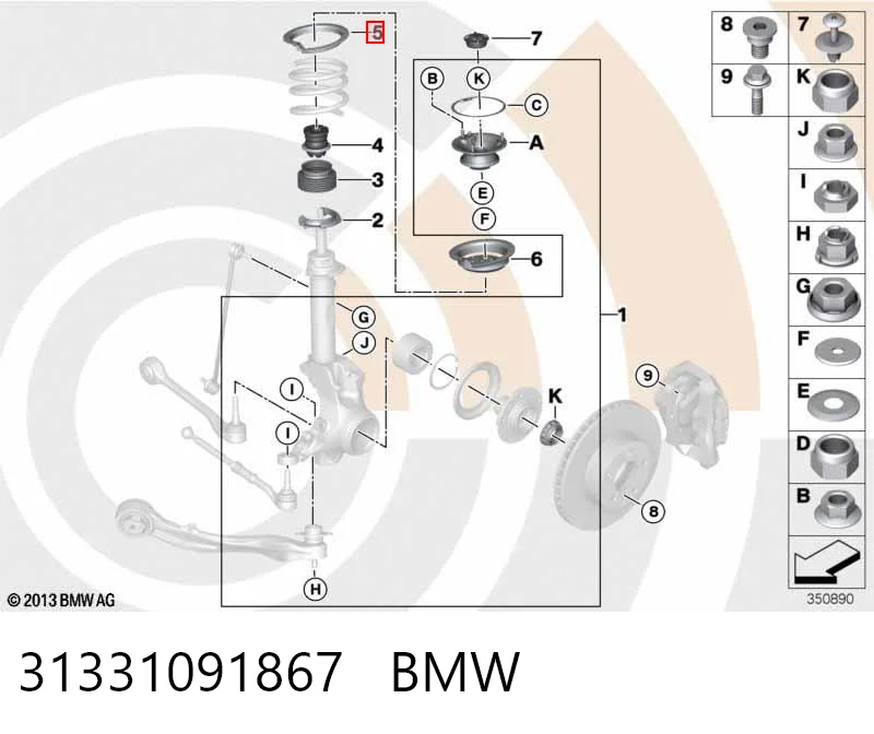 31331091867 BMW