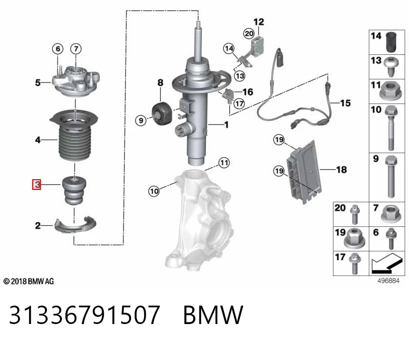31336791507 BMW