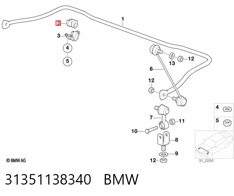 31351138340 BMW
