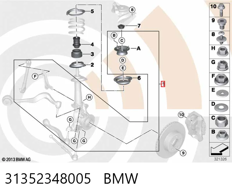31352348005 BMW