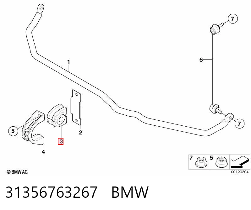 31356763267 BMW