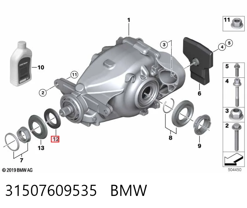 31507609535 BMW