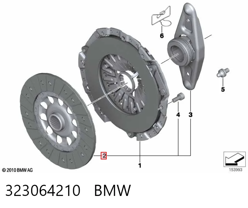 Tarcza sprzęgła do BMW 1  E81