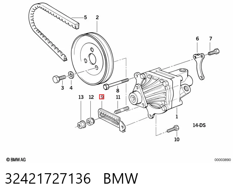 Do koszyka Pas napędowy mechanizmów ЗАЗ TAVRIA 1102 