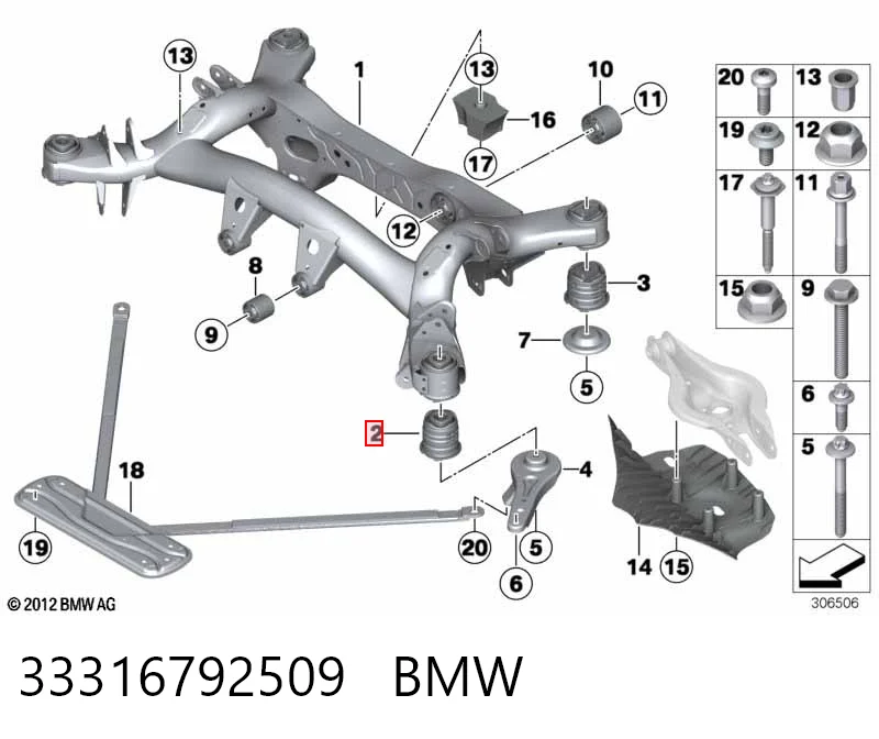 33316792509 BMW