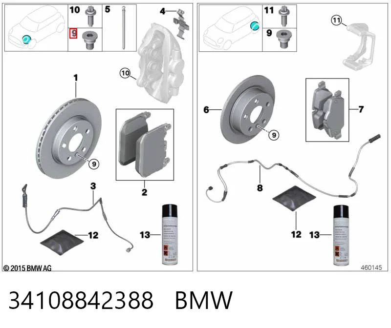 34108842388 BMW