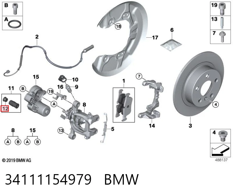 Kupić Zestaw naprawczy głównego cylindra hamulcowego BMW 1 E81 w dobrej cenie