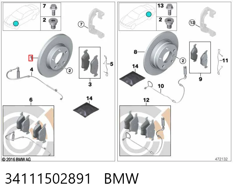 34111502891 BMW