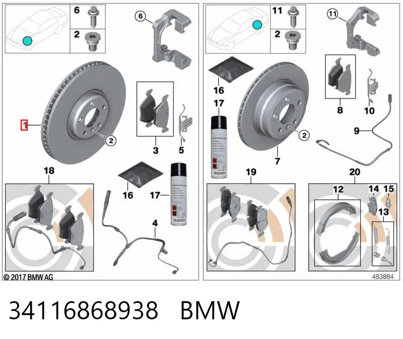 34116868938 BMW