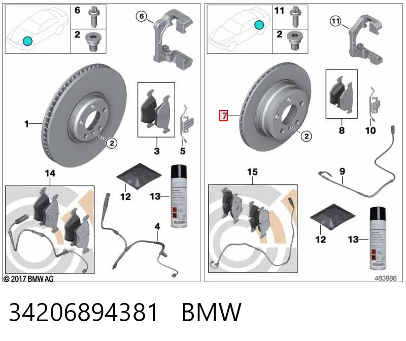 34206894381 BMW