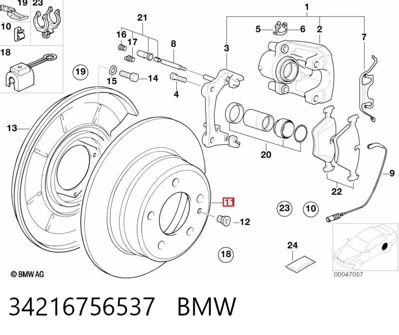 34216756537 BMW