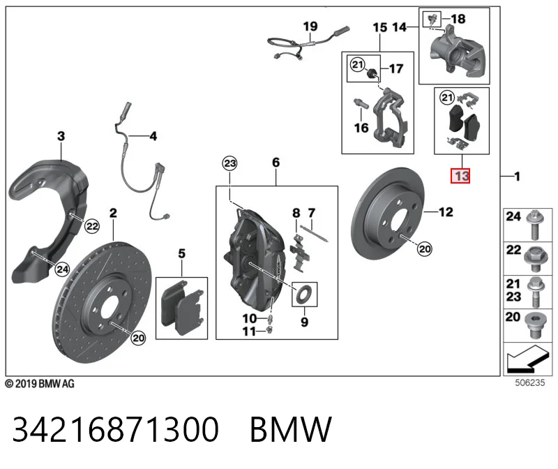 34216871300 BMW