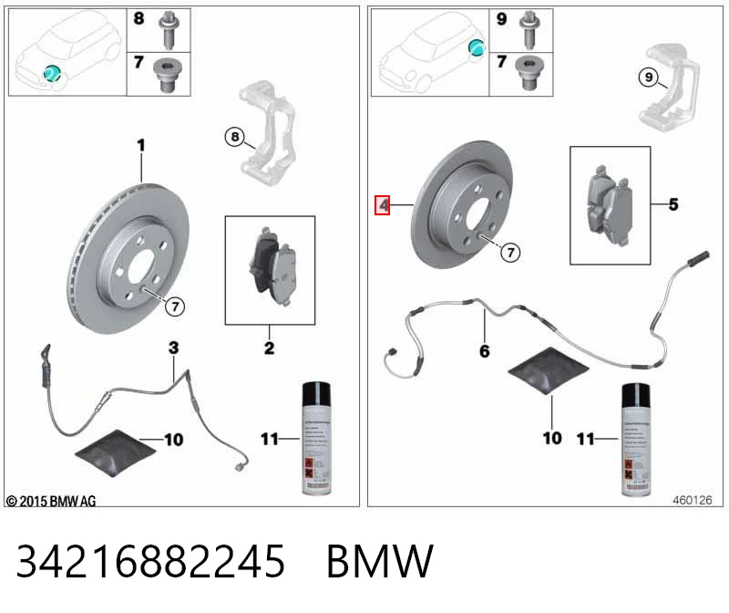 34216882245 BMW