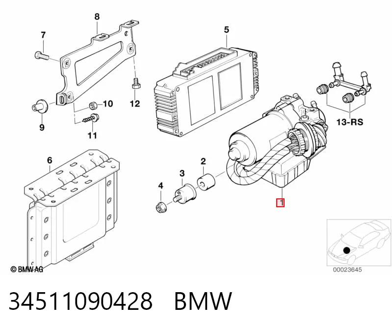 Sterownik ABS  hydrauliczny do BMW 3  E36