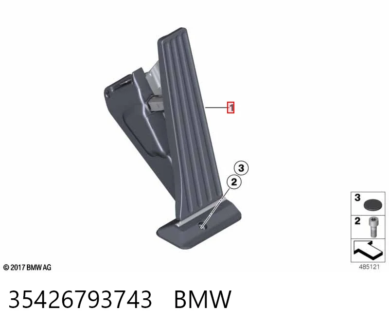 Pedał przyspieszenia (gazu) BMW X5 