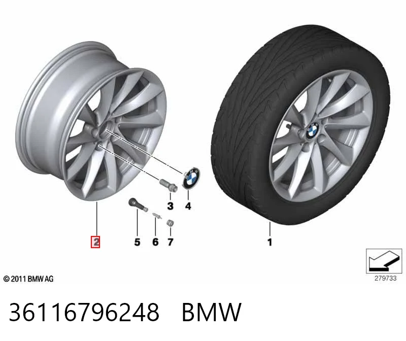 36116796248 BMW