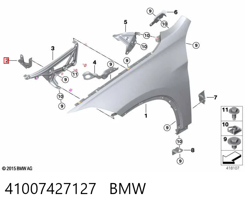 41007427127 BMW